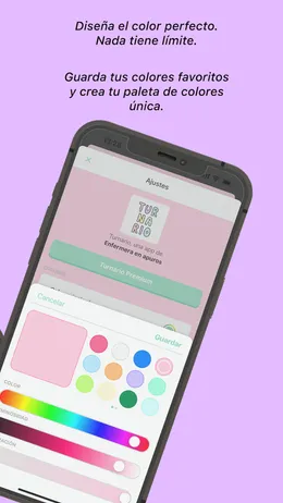 Selector de color para crear tu propia paleta